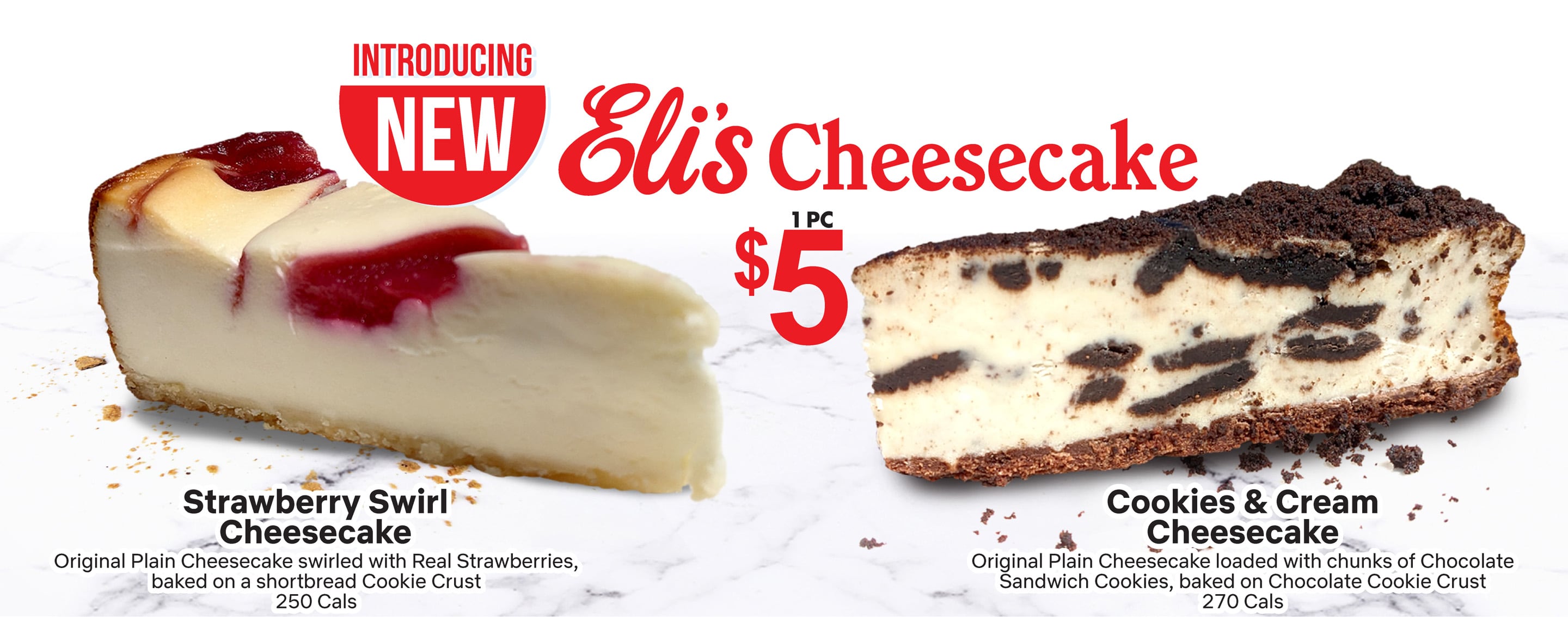 Introducing Eli's Cheesecake - 1pc $5