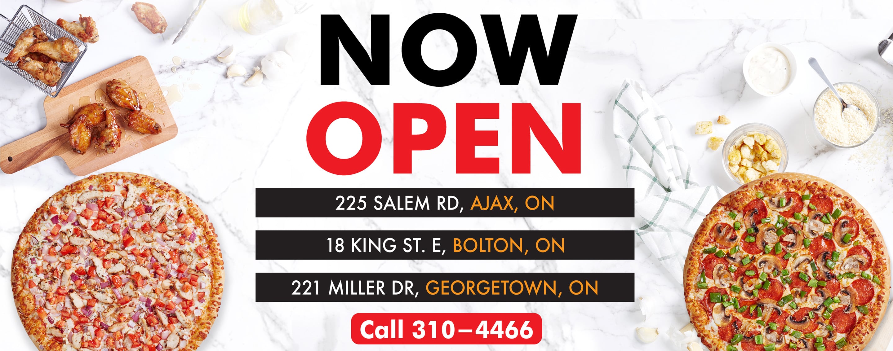 Ontario’s Best Pizza — Order Online or Call 1 (866) 310-4466