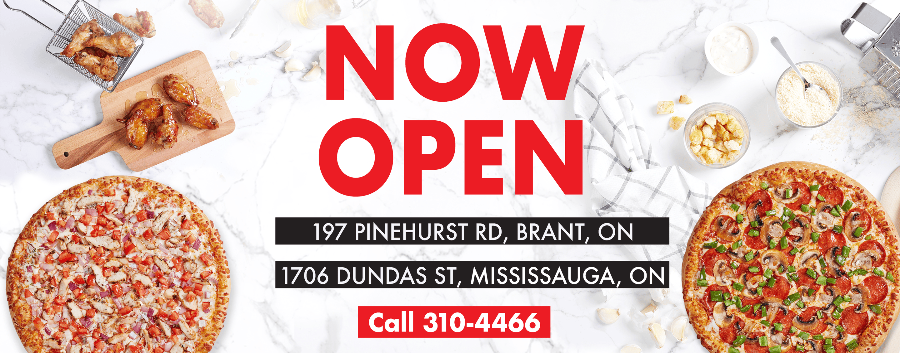 Ontario’s Best Pizza — Order Online or Call 1 (866) 310-4466